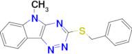 3-(Benzylthio)-5-methyl-5H-[1,2,4]triazino[5,6-b]indole