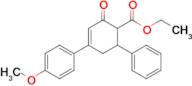 Ethyl 4-methoxy-5'-oxo-2',3',4',5'-tetrahydro-[1,1':3',1''-terphenyl]-4'-carboxylate