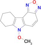 6-Methoxy-7,8,9,10-tetrahydro-6H-[1,2,5]oxadiazolo[3,4-c]carbazole