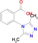 2-(3,5-Dimethyl-4H-1,2,4-triazol-4-yl)benzoic acid