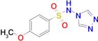 4-Methoxy-N-(4H-1,2,4-triazol-4-yl)benzenesulfonamide