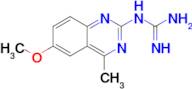 1-(6-Methoxy-4-methylquinazolin-2-yl)guanidine