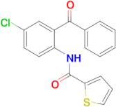 N-(2-benzoyl-4-chlorophenyl)thiophene-2-carboxamide