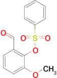 2-Formyl-6-methoxyphenyl benzenesulfonate