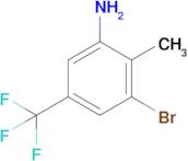 3-Bromo-2-methyl-5-(trifluoromethyl)aniline