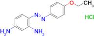 (E)-4-((4-ethoxyphenyl)diazenyl)benzene-1,3-diamine hydrochloride