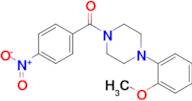 (4-(2-Methoxyphenyl)piperazin-1-yl)(4-nitrophenyl)methanone