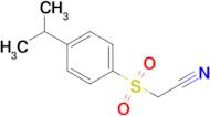 2-((4-Isopropylphenyl)sulfonyl)acetonitrile