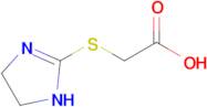 2-((4,5-Dihydro-1H-imidazol-2-yl)thio)acetic acid