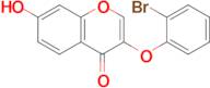 3-(2-Bromophenoxy)-7-hydroxy-4H-chromen-4-one