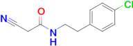 N-(4-chlorophenethyl)-2-cyanoacetamide