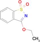 3-Ethoxybenzo[d]isothiazole 1,1-dioxide