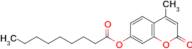 4-Methyl-2-oxo-2H-chromen-7-yl nonanoate