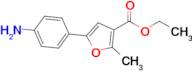 Ethyl 5-(4-aminophenyl)-2-methylfuran-3-carboxylate