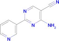 4-amino-2-(pyridin-3-yl)pyrimidine-5-carbonitrile