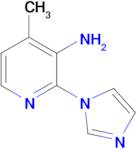 2-(1H-imidazol-1-yl)-4-methylpyridin-3-amine