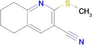 2-(Methylthio)-5,6,7,8-tetrahydroquinoline-3-carbonitrile