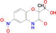 2-Methyl-6-nitro-3-oxo-3,4-dihydro-2H-benzo[b][1,4]oxazine-2-carboxylic acid