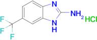 6-(trifluoromethyl)-1H-1,3-benzodiazol-2-amine hydrochloride