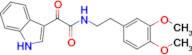 N-(3,4-dimethoxyphenethyl)-2-(1H-indol-3-yl)-2-oxoacetamide