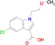 5-Chloro-1-(2-methoxyethyl)-1H-indole-3-carboxylic acid