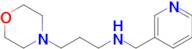 3-Morpholino-N-(pyridin-3-ylmethyl)propan-1-amine