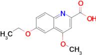 6-Ethoxy-4-methoxyquinoline-2-carboxylic acid