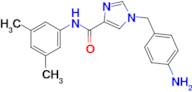 1-(4-Aminobenzyl)-N-(3,5-dimethylphenyl)-1H-imidazole-4-carboxamide