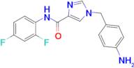 1-(4-Aminobenzyl)-N-(2,4-difluorophenyl)-1H-imidazole-4-carboxamide