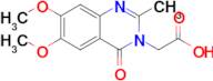 2-(6,7-Dimethoxy-2-methyl-4-oxoquinazolin-3(4H)-yl)acetic acid