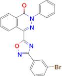 4-(3-(3-Bromophenyl)-1,2,4-oxadiazol-5-yl)-2-phenylphthalazin-1(2H)-one