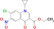 Ethyl 7-chloro-1-cyclopropyl-6-nitro-4-oxo-1,4-dihydroquinoline-3-carboxylate