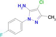 4-Chloro-1-(4-fluorophenyl)-3-methyl-1H-pyrazol-5-amine