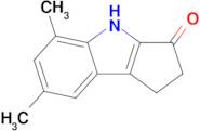 5,7-Dimethyl-1,4-dihydrocyclopenta[b]indol-3(2H)-one