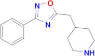 3-Phenyl-5-(piperidin-4-ylmethyl)-1,2,4-oxadiazole
