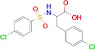 3-(4-Chlorophenyl)-2-((4-chlorophenyl)sulfonamido)propanoic acid