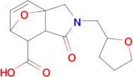 1-Oxo-2-((tetrahydrofuran-2-yl)methyl)-1,2,3,6,7,7a-hexahydro-3a,6-epoxyisoindole-7-carboxylic acid