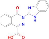 3-(1H-benzo[d]imidazol-2-yl)-4-oxo-3,4-dihydrophthalazine-1-carboxylic acid