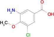 3-Amino-5-chloro-4-methoxybenzoic acid