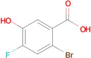 2-Bromo-4-fluoro-5-hydroxybenzoic acid