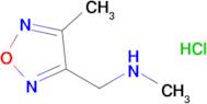 N-methyl-1-(4-methyl-1,2,5-oxadiazol-3-yl)methanamine hydrochloride