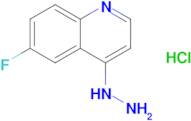 6-Fluoro-4-hydrazinylquinoline hydrochloride