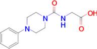 (4-Phenylpiperazine-1-carbonyl)glycine