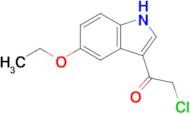 2-Chloro-1-(5-ethoxy-1H-indol-3-yl)ethan-1-one