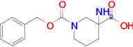 3-Amino-1-((benzyloxy)carbonyl)piperidine-3-carboxylic acid