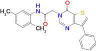 N-(2,5-dimethylphenyl)-2-(4-oxo-7-phenylthieno[3,2-d]pyrimidin-3(4H)-yl)acetamide