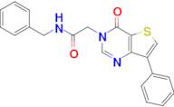 N-benzyl-2-(4-oxo-7-phenylthieno[3,2-d]pyrimidin-3(4H)-yl)acetamide