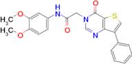 N-(3,4-dimethoxyphenyl)-2-(4-oxo-7-phenylthieno[3,2-d]pyrimidin-3(4H)-yl)acetamide