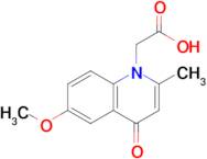 2-(6-Methoxy-2-methyl-4-oxoquinolin-1(4H)-yl)acetic acid