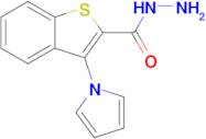 3-(1H-pyrrol-1-yl)benzo[b]thiophene-2-carbohydrazide